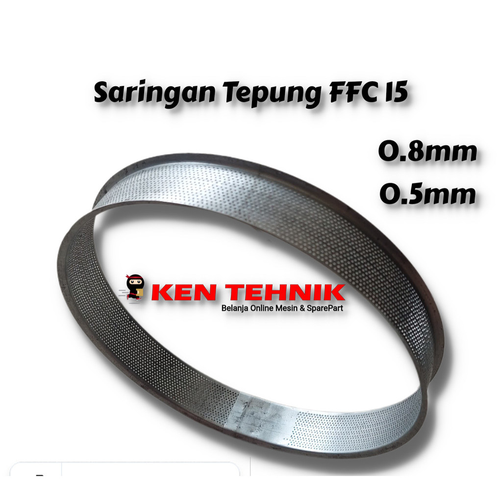 Saringan Giling penepung FFC 15  0.8MM 0.5MM