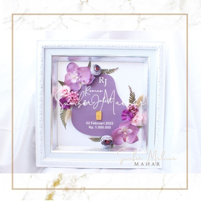 Mahar Pernikahan Anggrek Sederhana - Mahar Seserahan Ekonomis mewah cantik