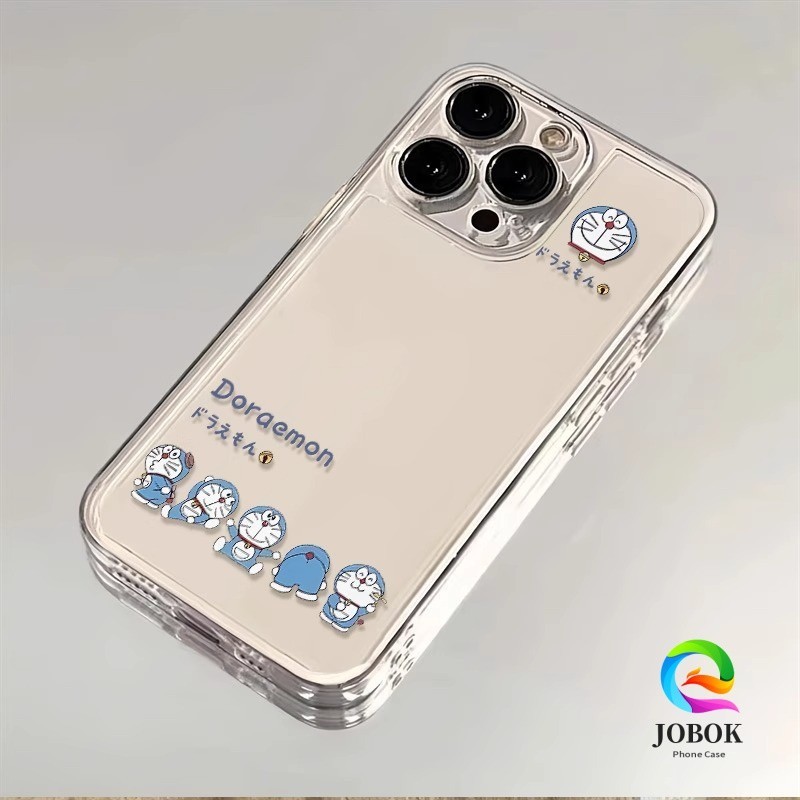 Casing Iphone Doraemon Cute Lucu  Case Bening Clear Case Iphone 13 12 11 PRO MAX 14 15 PLUS XS XR 6+