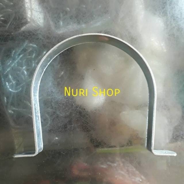 Klem pipa 4" TEBAL/ Klem Omega/ Klem plat/ Klem pipa seng/ klem pipa besi 4" TEBAL