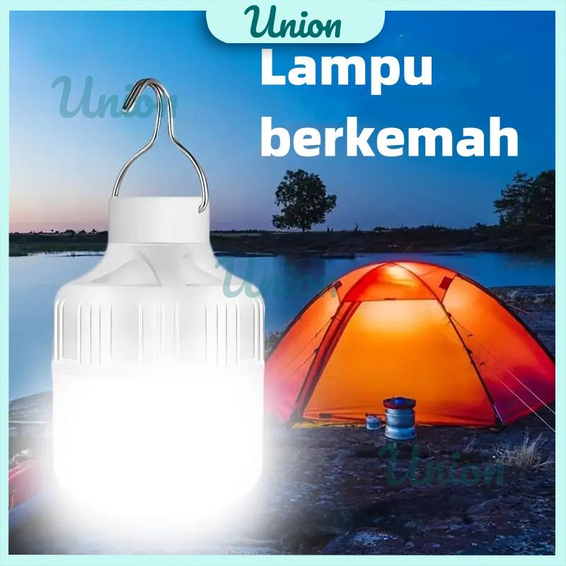 80w Lampu Emergency LED Bisa Dicas Dengan Casan HP Lentera malam Emergency Lamp