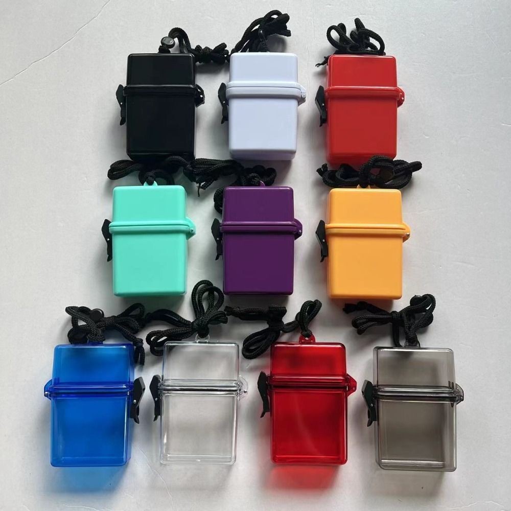 

Waterproof Photocards Storage Box New Sealed Kpop Idol Album Case Portable Card Sleeve Photo Card Holder Container