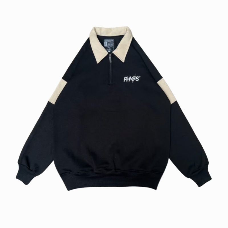 PHOMPPHIESS Sweater Rugby Vintage Sweater vintage Pria wanita