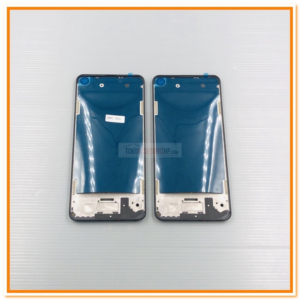 TULANG TENGAH SAMSUNG A21 TATAKAN LCD SAMSUNG A21 FRAME SAMSUNG A21