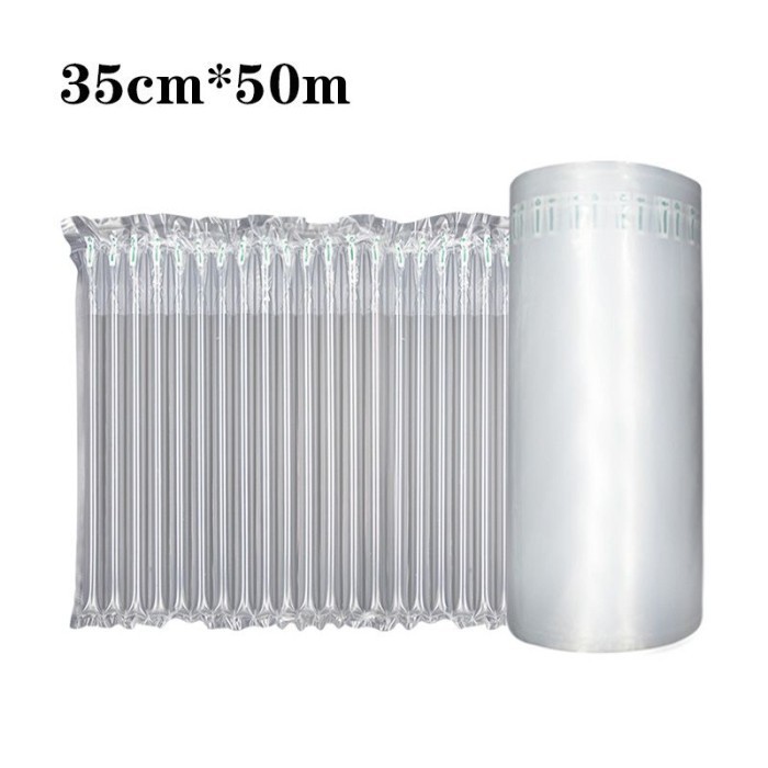

50m Poly Air Bubble Bag Air Bubble Packaging Inflatable Bubble Wrap - 20cm-50m