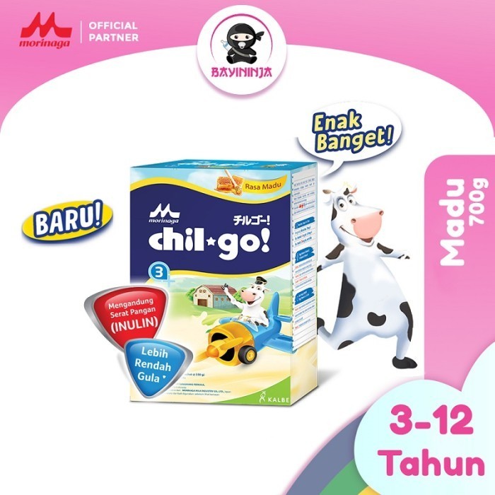 

TERJUAL MORINAGA Chil Go 3 Susu Bubuk Madu 700 g
