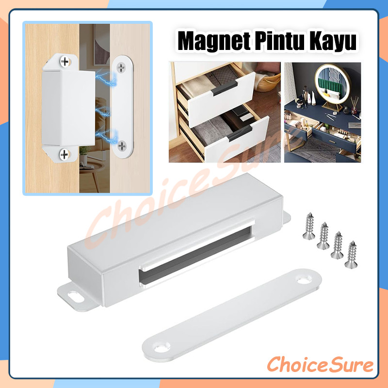 Magnet Pintu Kayu Isi 1 Pcs / Magnet Pintu Laci Lemari / Magnet Pintu Lemari Magnet Pintu Kayu
