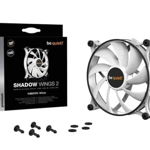 Be Quiet Shadow WINGS 2 140MM PWM White Edition