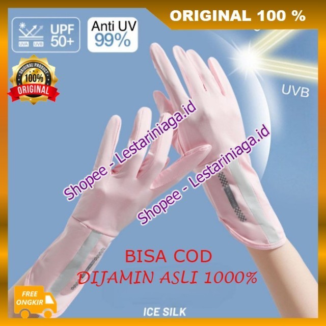 Anti UV Gloves Protection - Sarung Tangan Anti UV - Sarung Tangan - Sarung Tangan  Anti UV Motor Wan