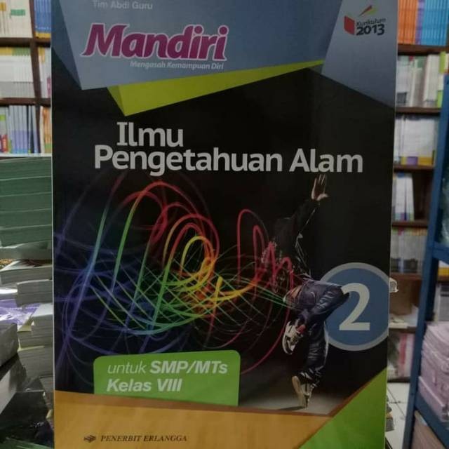 Buku Mandiri IPA kelas 8 revisi Erlangga