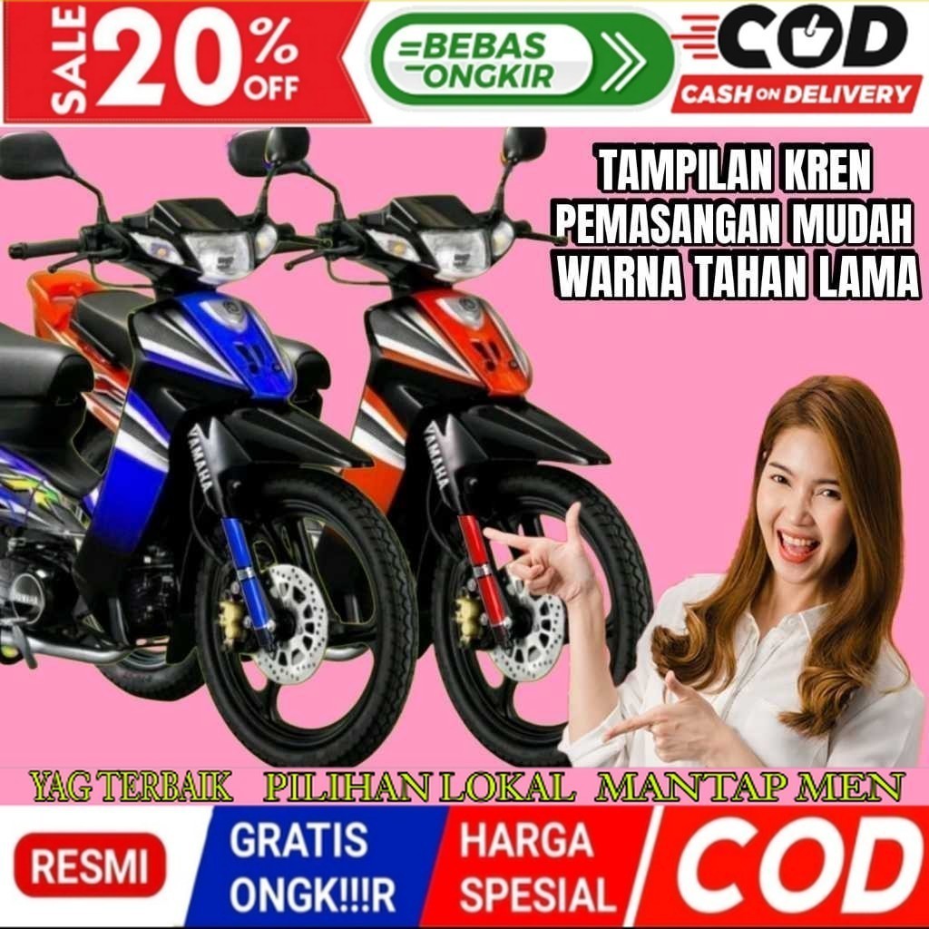 Modifikasi Motor Fiz R Cover Shock
