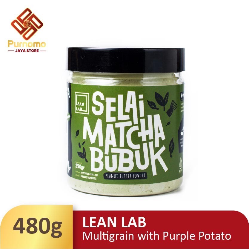 

Lean Lab Selai Matcha 250gr Selai Rendah Kalori (Vegan, Gluten Free, Low Fat)
