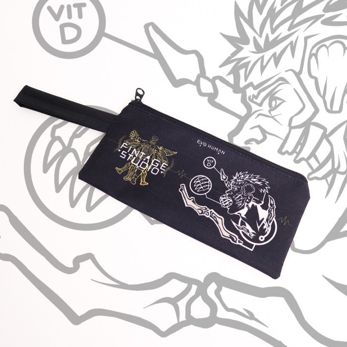 

TEMPAT PENSIL THE ANATOMY BONIAC FINTAGE GRAPHIC PENCIL CASE