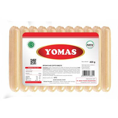 

Yomas sosis Ayam isi 12pcs