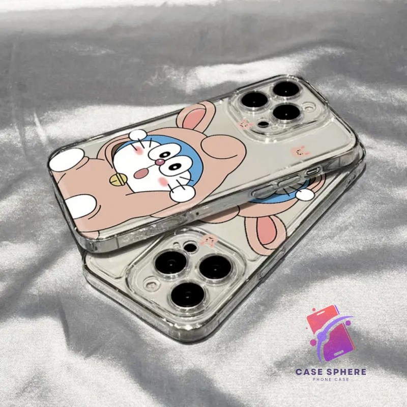 Casing Iphone Doraemon Kartun Lucu  Premium Case Iphone 13 12 11 PRO MAX 14 15 PLUS XS XR 6+ 7+ 8 PL