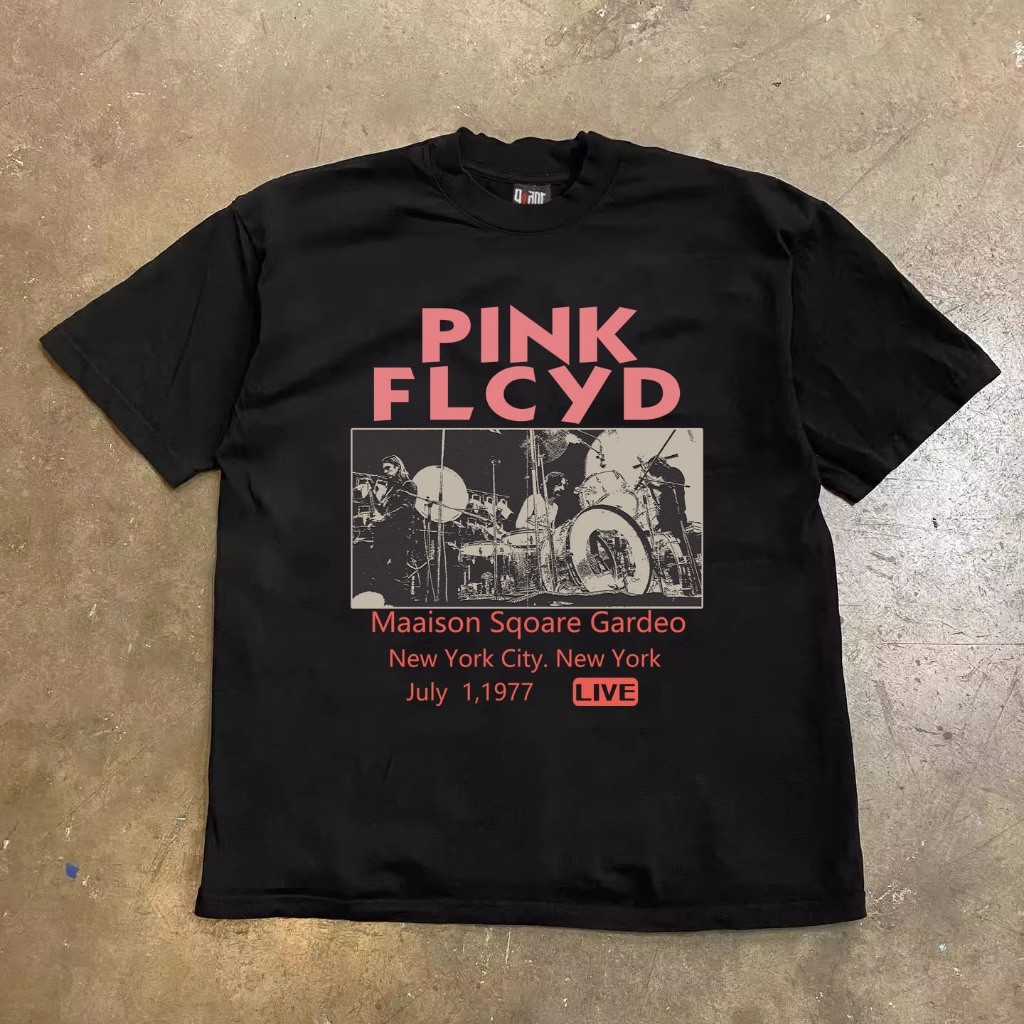 [trendy] JJ.STORE Korea Style T-shirt PINK FLCYD | Kaos Wanita Puith | Kaos pria dan wanitapopuler u