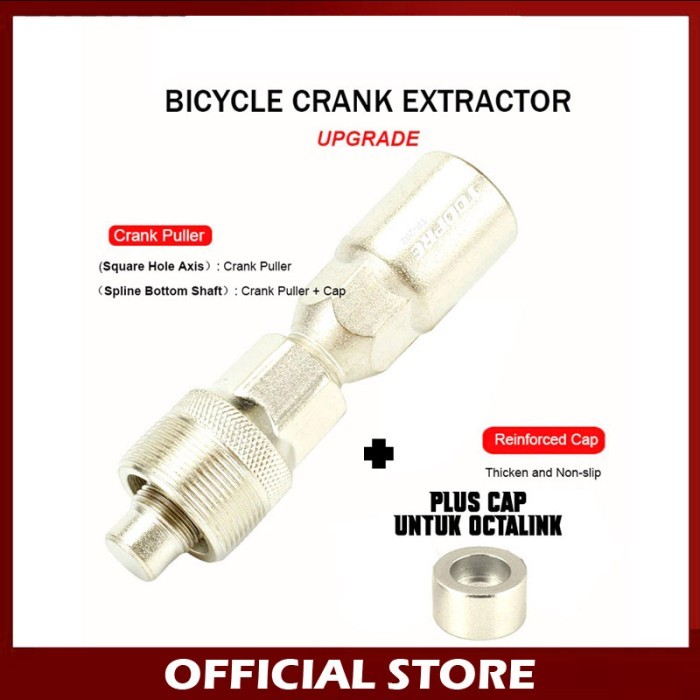 Toopre Kunci Treker With Cap Alat Pembuka Crank BB Kotak HT1 Octalink GPT