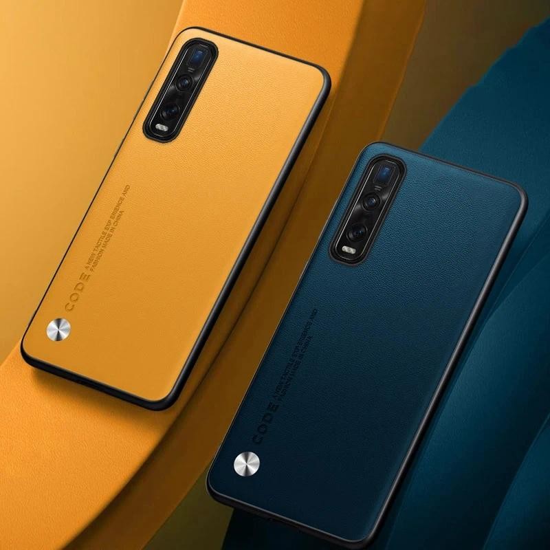 New Phone case OPPO Find X2 Pro FindX2 Carbon Fibre Leather Silicone Protection Casing For OPPO Find