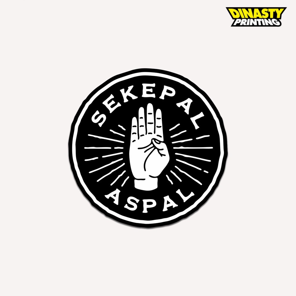 STICKER PRINT CUT SEKEPAL ASPAL