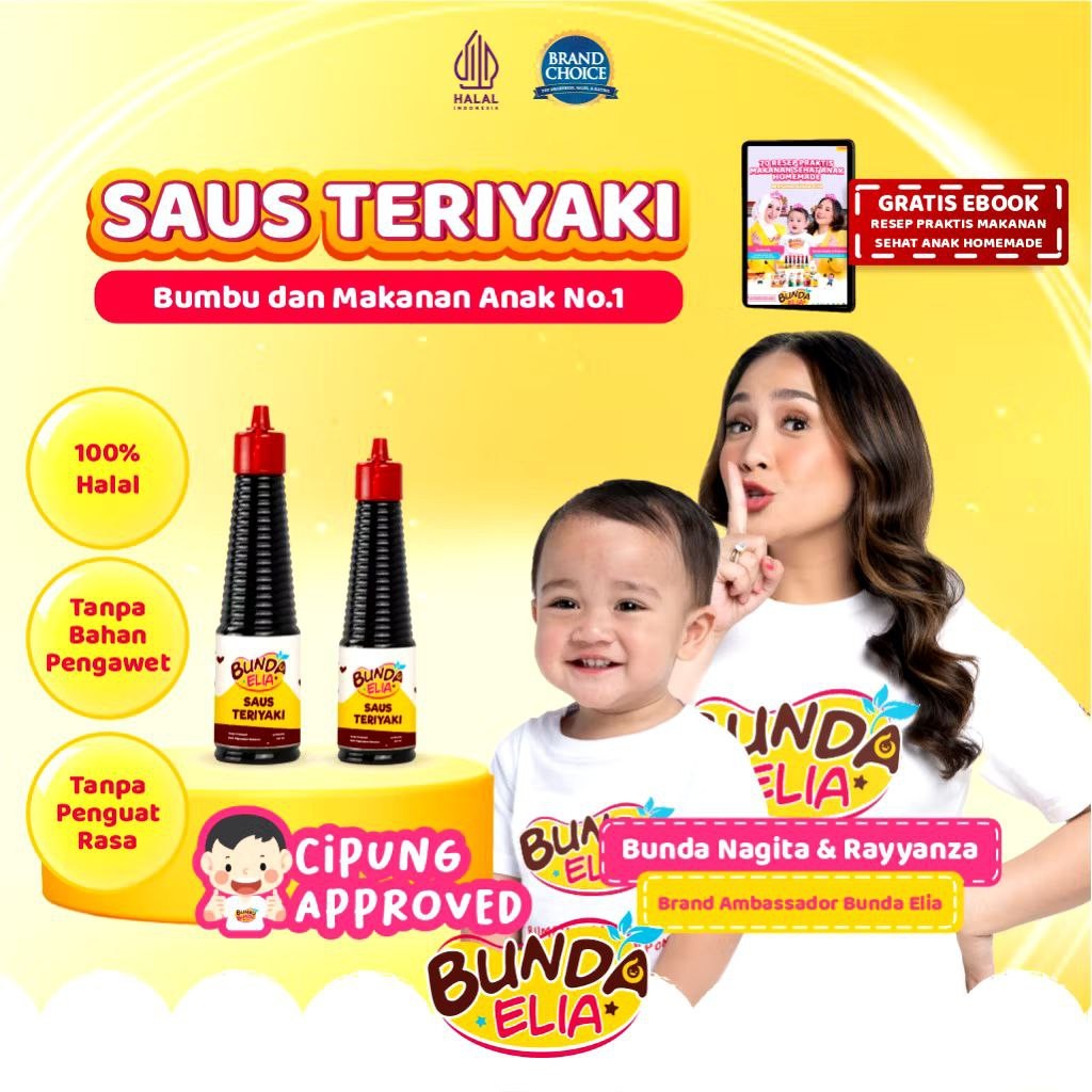 

BUMBU BUNDA ELIA Saus Teriyaki 140ml