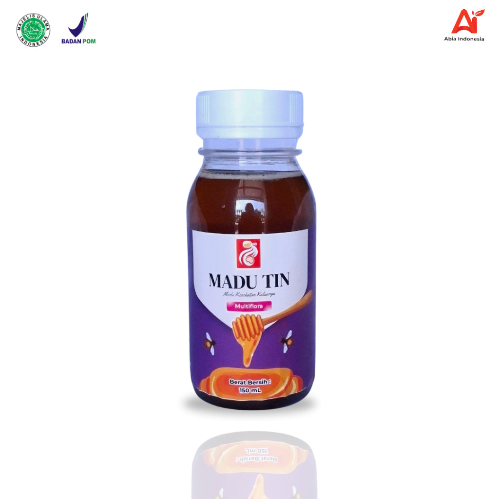 

Madu Tin Madu Murni Multiflora Herbal 150 ml
