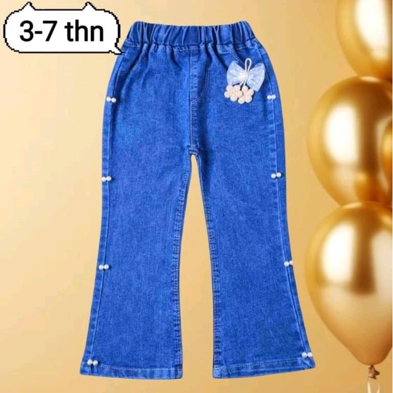 Celana Cutbray Anak Perempuan Usia 3-7 Tahun Model Simple Terbaru