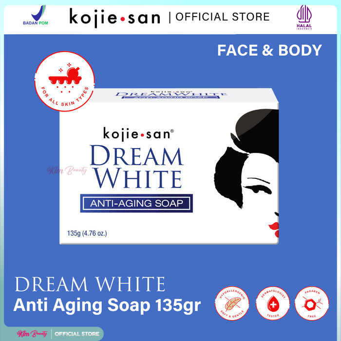 KOJIE SAN Dreamwhite Soap 135g