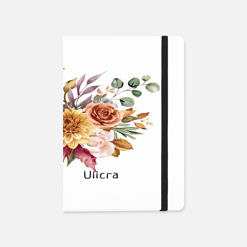 

Soft Cover Notebook Tropical Floral Book Series 1