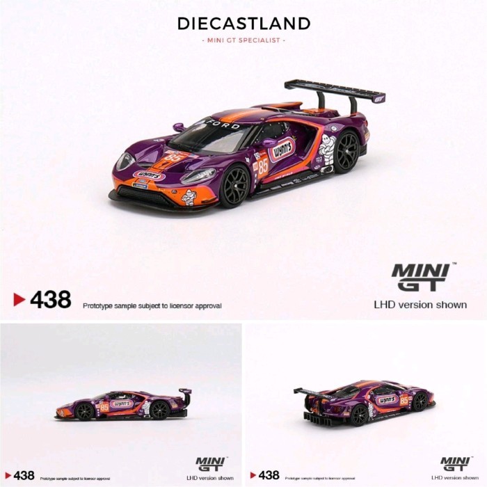 Mini GT #438 Ford GT #85 2019 24 Hrs of Le Mans LM GTE-Am MGT00438