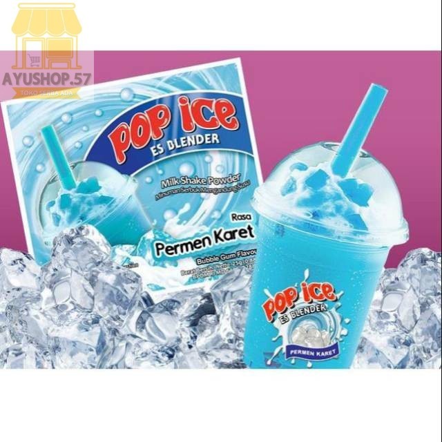 

Pop Ice Permen Karet Minuman Bubuk [ 25 g / 10 pcs ] - AYUSHOP57