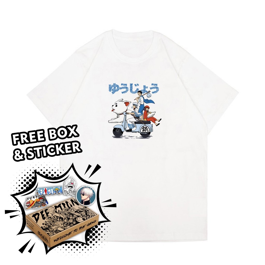 【Trendy】T-SHIRT KAOS ANIME GINTAMA