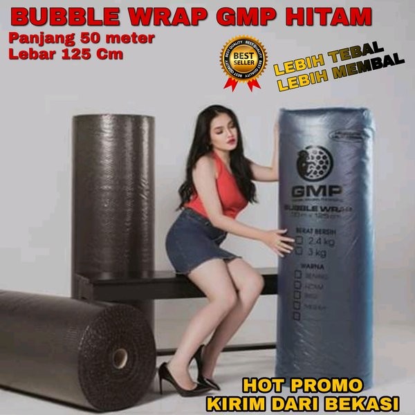 

Bubble Wrap GMP TEBAL 125 cm x 50 meter
