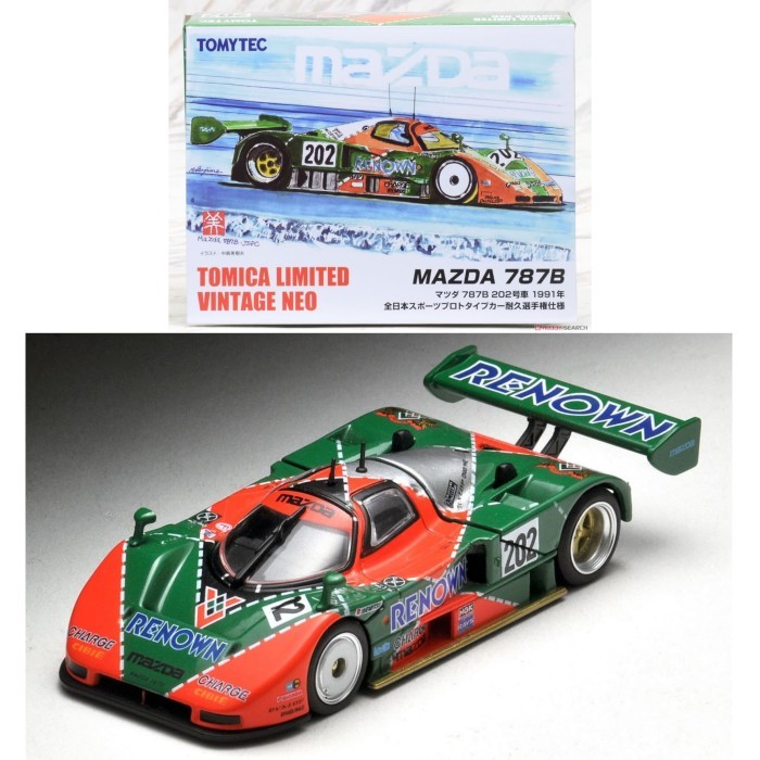 Tomica Limited Vintage Neo Mazda 787B #202