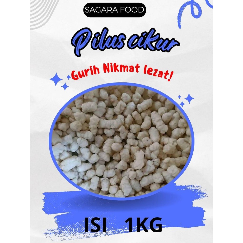 

sukro cikur 1Kg murah pilus cikruh Renyah tidak Keras, Empuk, Ngepros Rasa CIkur Topping Baso Aci, Cuankibaso aci