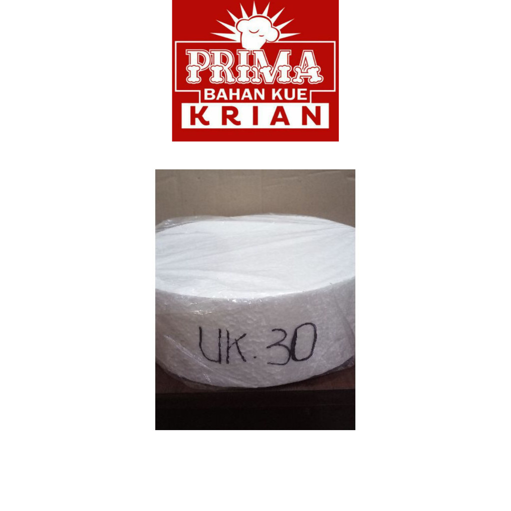 

DUMMY CAKE STYROFOAM BULAT (UKURAN 30)