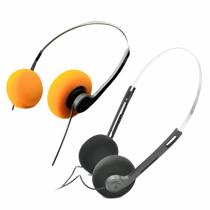 Headphone klasik Walkman vintage headphones style retro headset jadul