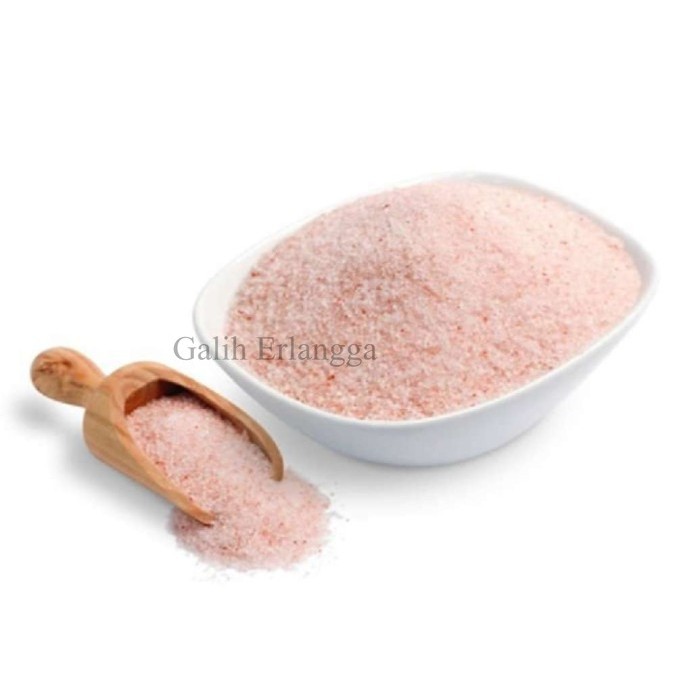 

lv Fine Himalayan Salt Pink Garam Himalayan Halus 150 gr