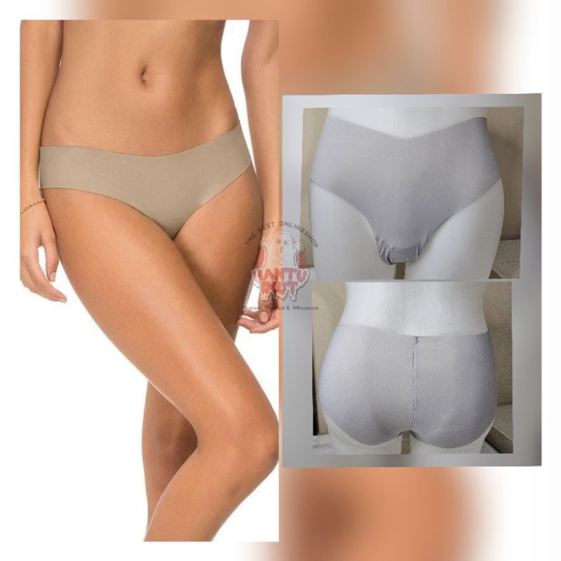 GC - Aerie Panty Seamless Grey / Celana Dalam Wanita