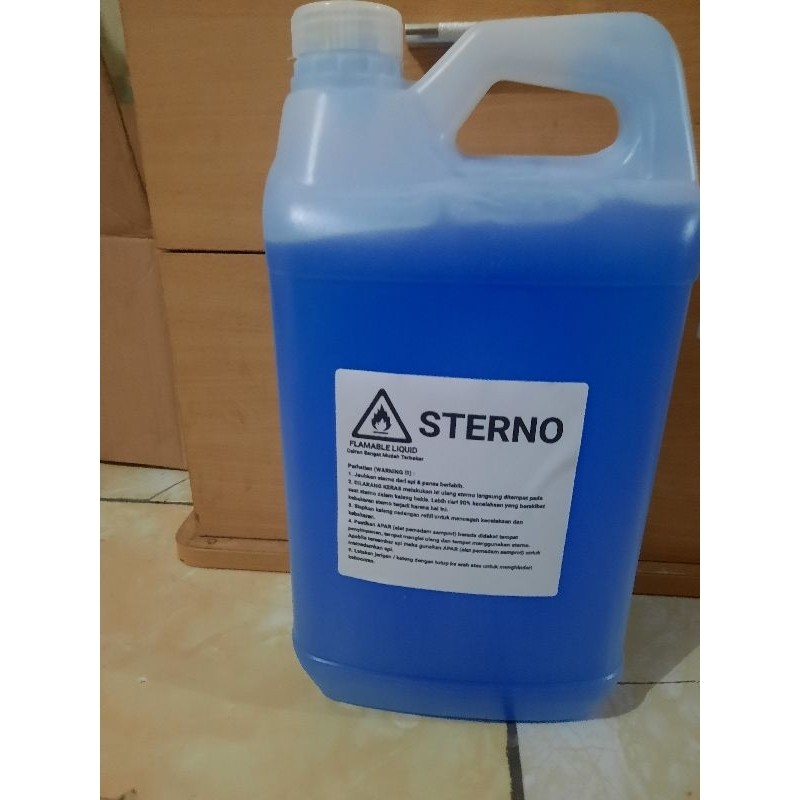 BM76BM Sterno gel refill / sterno pasta refill ukuran 5 liter