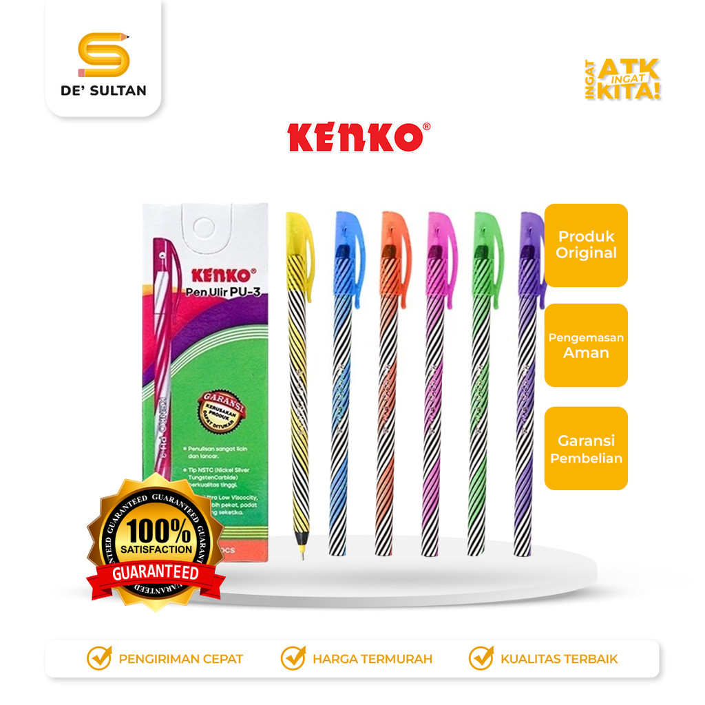 

KENKO PEN ULIR PU-3 (1LSN/ 12PCS)