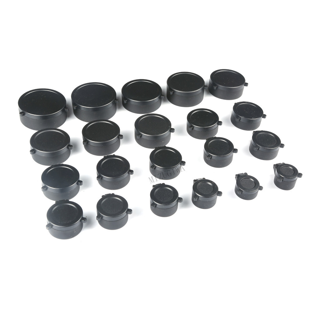 Scope Cover Protection 25.5mm-67mm Lens Cover Flip Up Quick Spring Cap Objective Lense Lid Hunting R