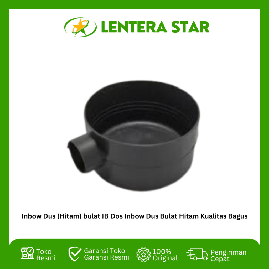 Inbow Dus (Hitam) bulat IB Dos Inbow Dus Bulat Hitam Kualitas Bagus