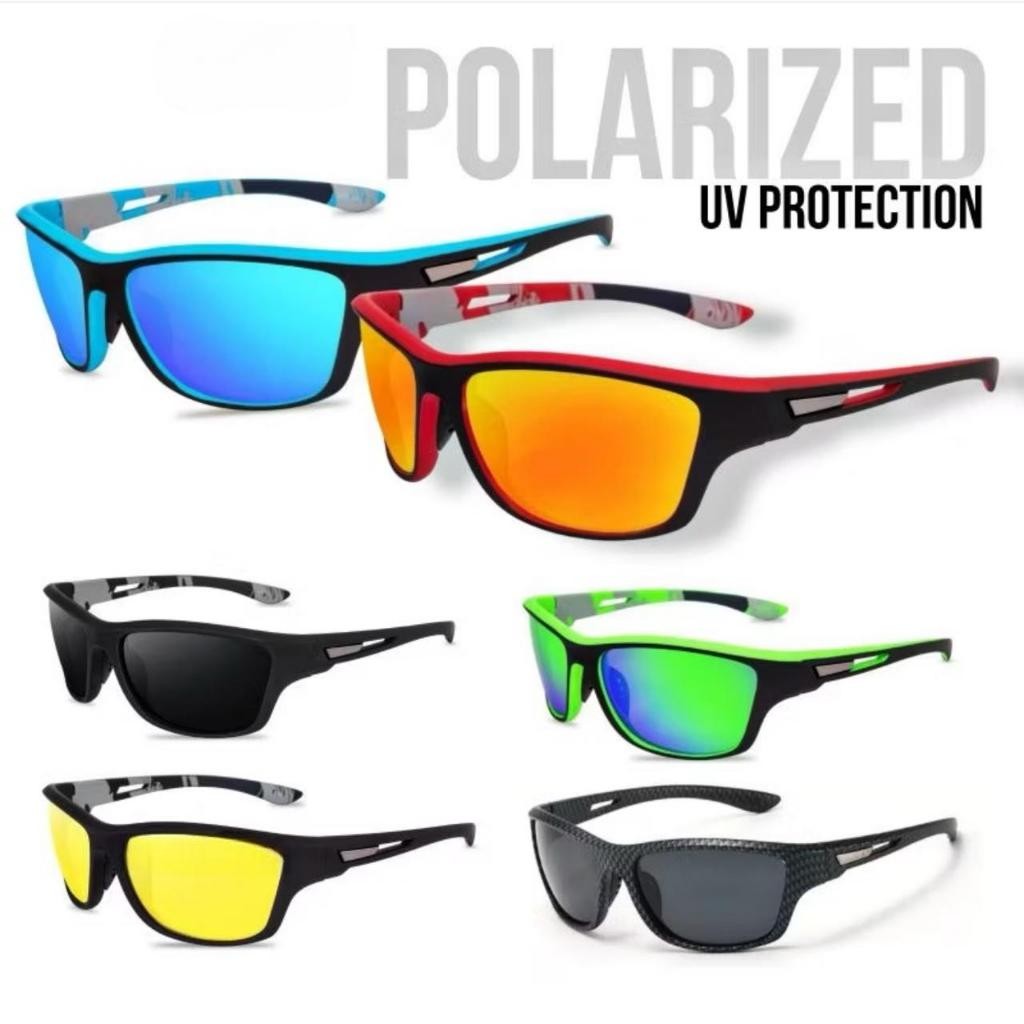 GU Kacamata Polarized Bersepeda Pria Aviation Driving Laki-laki Kacamata Anti Silau Matahari K50 T33