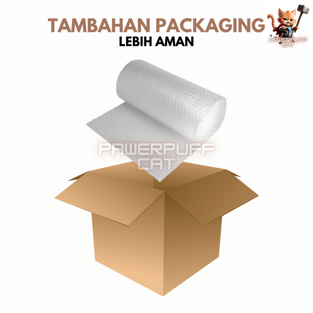 

PPC Bubble Wrap Dus Tambahan Packing Aman