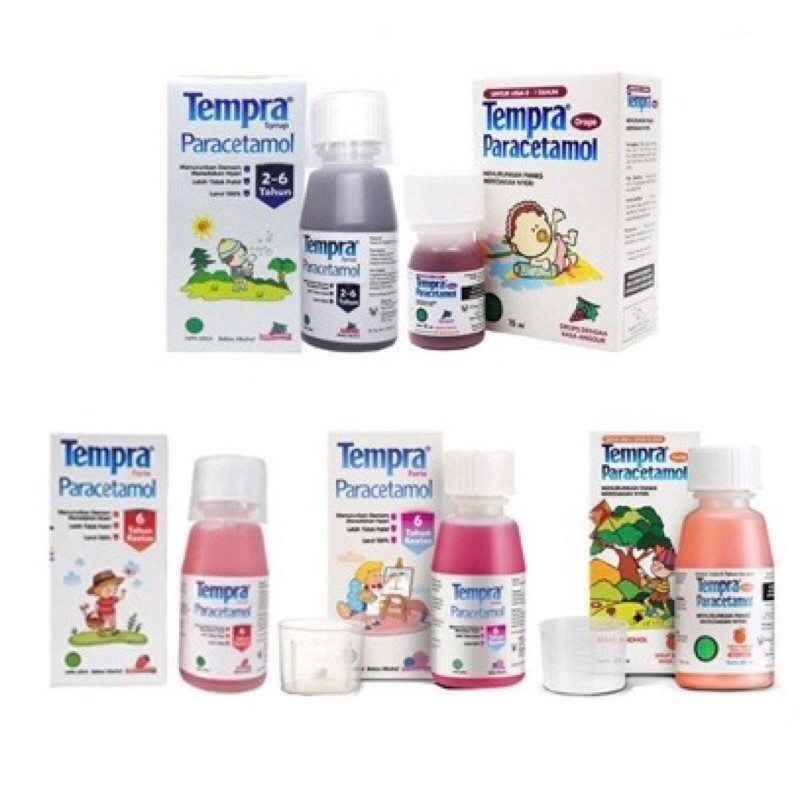 Tempra Drop 15ml / Tempra Sirup 30ml / 60ml / Tempra Forte 60ml / AT
