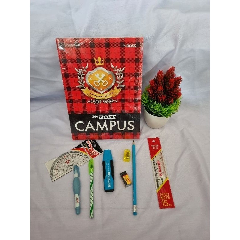 

Perlengkapan buku tulis SMU, dan kuliah