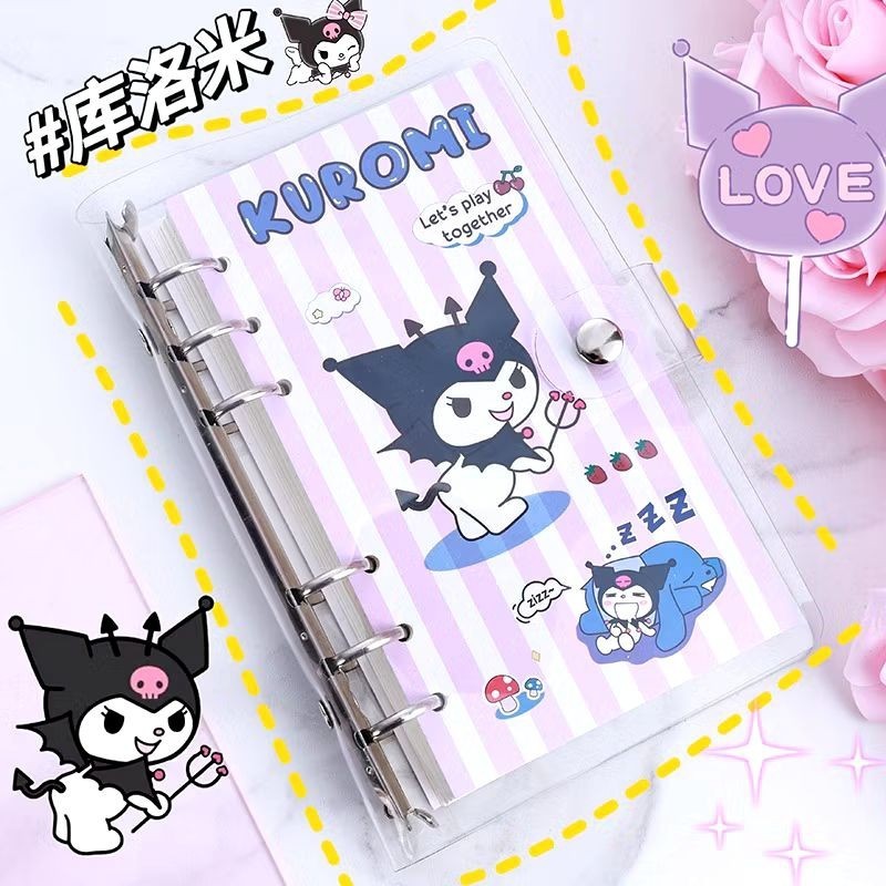 

Binder Karakter Lucu Ku-Ro-Mi 6 Ring Ukuran A6/ Jurnal Catatan Uk. A6 / Buku Diary Kecil Size A6 / Little Kim'S Shop