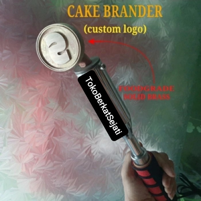 

Stempel Emboss roti cheese cake dan bolu burger bahan foodgrade