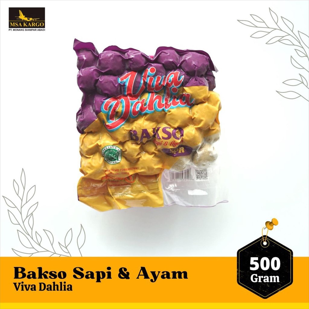 

BAKSO SAPI DAN AYAM 500GR - VIVA DAHLIA