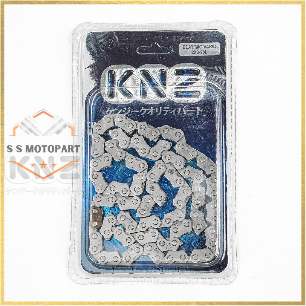 Rantai Keteng Kamprat BEAT VARIO MIO 2X3 - 90L Merk KNZ